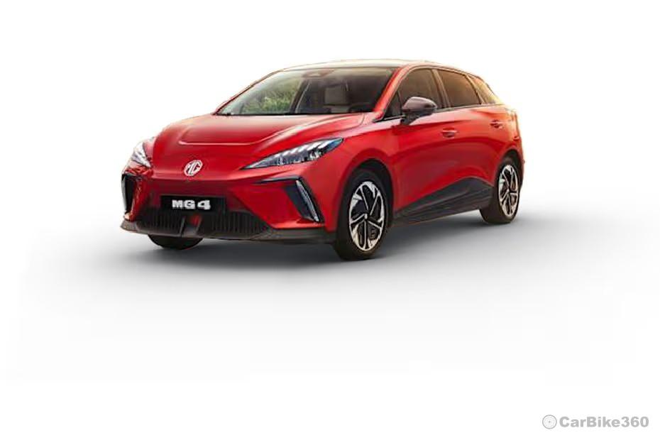 MG 4 EV Hatchback Red Colour