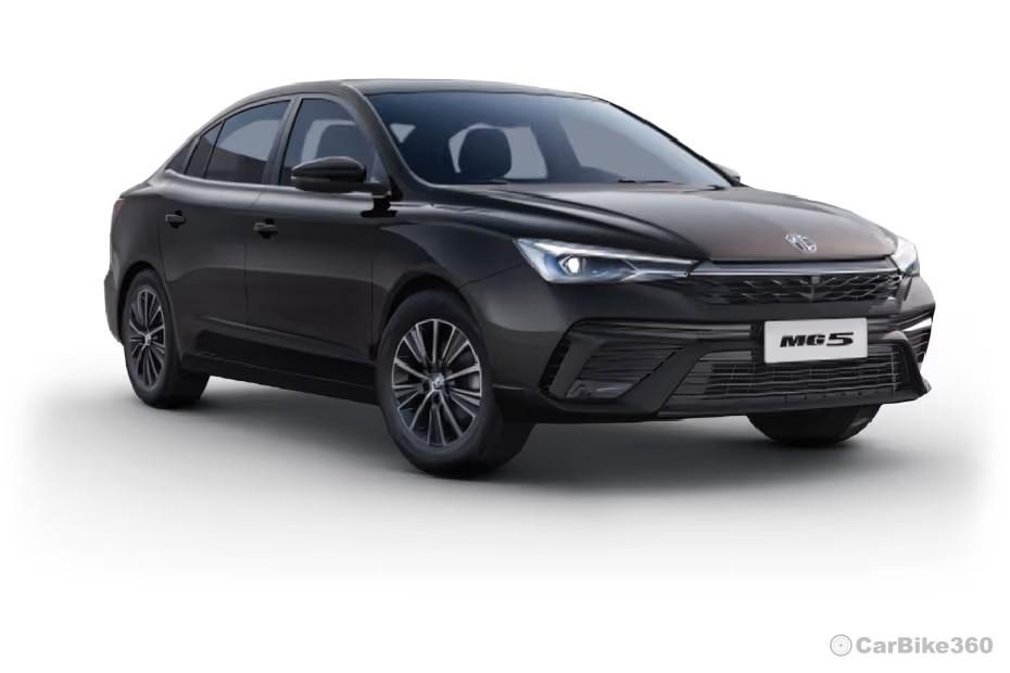MG 5 Sedan 2025 Black Colour
