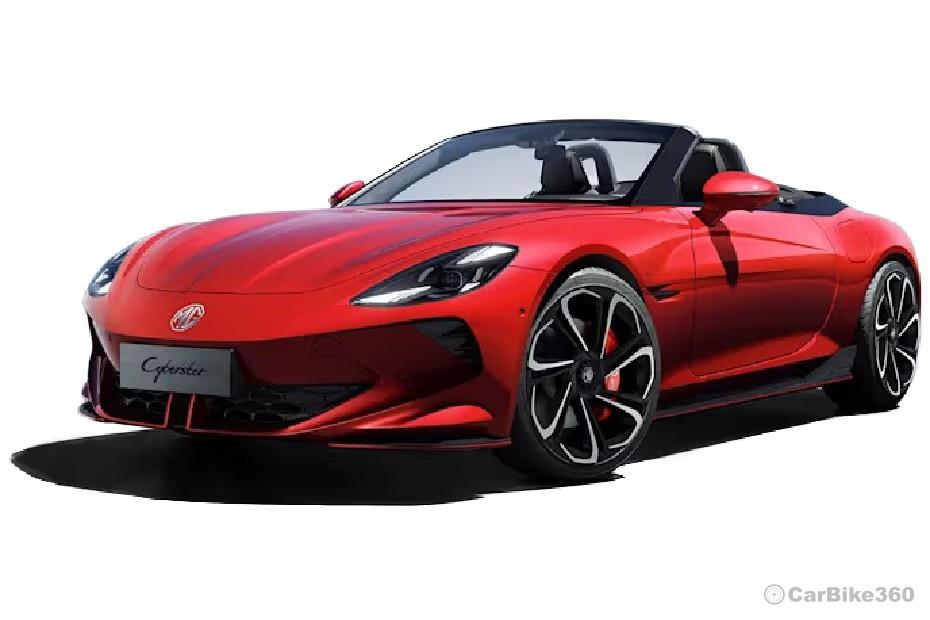 MG Cyberster Convertible Red Colour