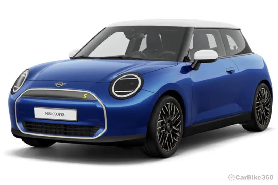Mini Cooper Electric SUV Blue Colour
