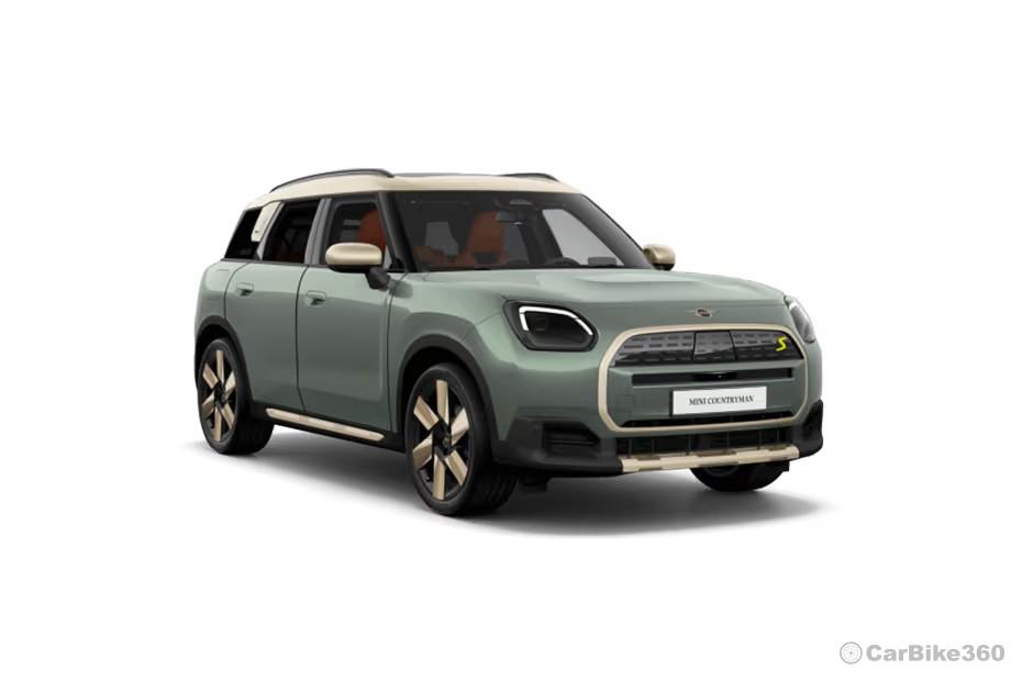 Mini Countryman Electric SUV Green Colour