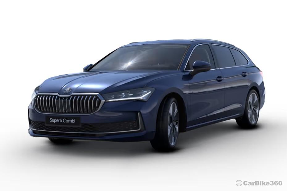 Skoda Superb Combi 2025 Cobalt Blue Colour
