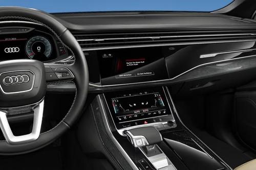 Audi Q7 2026 SUV central console gear selector Audi Q7 2026 SUV central console gear selector