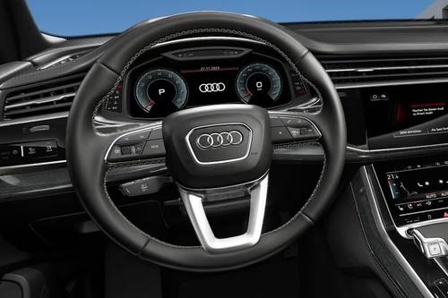 Audi Q7 2026 SUV Steering Wheel Horn Pad with brand emblem Audi Q7 2026 SUV Steering Wheel Horn Pad with brand emblem