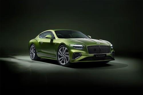 Bentley Continental GT 2026 Coupe front right side angle view Bentley Continental GT 2026 Coupe front right side angle view