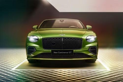 Bentley Continental GT 2026 Coupe front view with LED Headlights Bentley Continental GT 2026 Coupe front view with LED Headlights