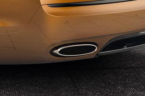 Bentley Flying Spur 2027 Sedan rear bumper with Dual Exhaust outlets Bentley Flying Spur 2027 Sedan rear bumper with Dual Exhaust outlets