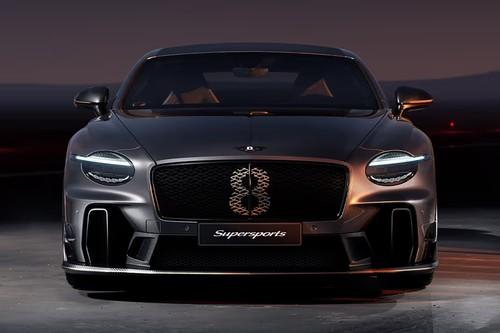 Bentley Supersports Coupe front view with LED Headlights Bentley Supersports Coupe front view with LED Headlights
