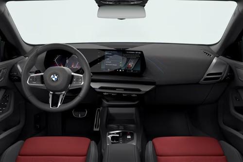 BMW 2 Series Gran Coupe dashboard layout with dual integrated displays BMW 2 Series Gran Coupe dashboard layout with dual integrated displays
