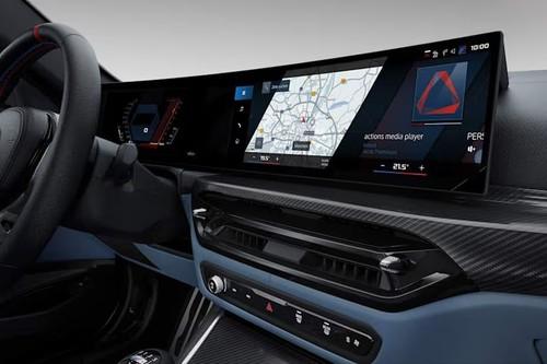 BMW M4 Coupe interior centre console storage compartment BMW M4 Coupe interior centre console storage compartment