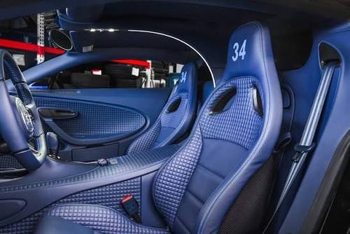 Bugatti Centodieci Coupe interior driver side front seat Bugatti Centodieci Coupe interior driver side front seat