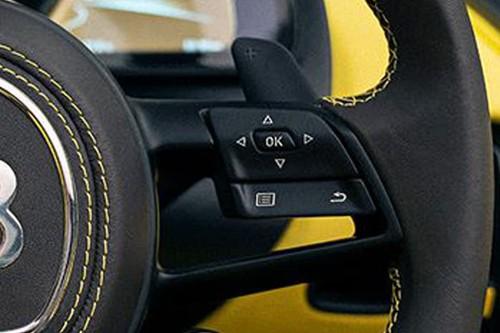 Bugatti Mistral Sportscar right steering wheel controls for cruise control Bugatti Mistral Sportscar right steering wheel controls for cruise control