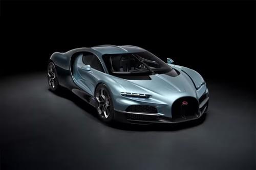 Bugatti Tourbillon Coupe front left perspective view Bugatti Tourbillon Coupe front left perspective view