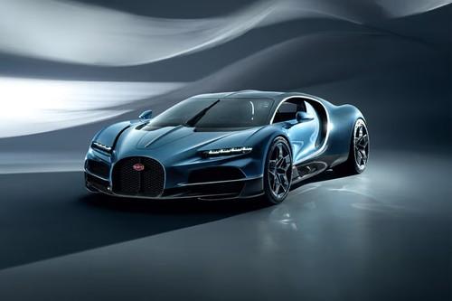 Bugatti Tourbillon Coupe front left side view Bugatti Tourbillon Coupe front left side view