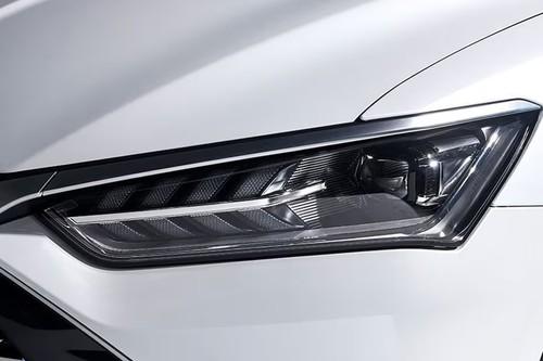 BYD Qin Plus Sedan Projector LED Headlight Close up BYD Qin Plus Sedan Projector LED Headlight Close up