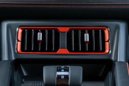 BYD Shark 6 2026 Pickup Truck interior corner dashboard side AC vent BYD Shark 6 2026 Pickup Truck interior corner dashboard side AC vent
