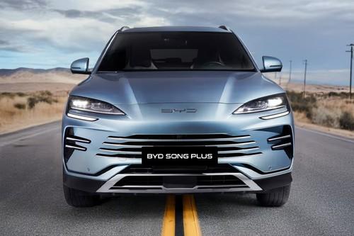 BYD Song Plus 2026 SUV front view with LED Headlights BYD Song Plus 2026 SUV front view with LED Headlights