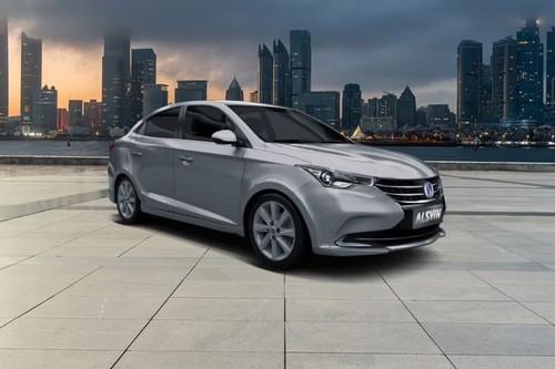 Changan Alsvin Sedan Front Right Side View With LED Headlights Changan Alsvin Sedan Front Right Side View With LED Headlights