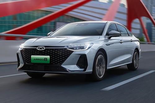 Chery Arrizo 8 Hybrid 2026 Front Left View Angle View Chery Arrizo 8 Hybrid 2026 Front Left View Angle View