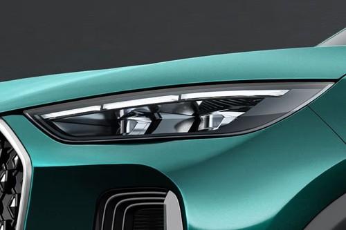 Chery Tiggo 9 Hybrid SUV LED Headlight Close up Chery Tiggo 9 Hybrid SUV LED Headlight Close up