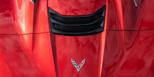 Chevrolet CORVETTE Z06 2026 Coupe Grille mounted front emblem Chevrolet CORVETTE Z06 2026 Coupe Grille mounted front emblem