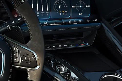 Chevrolet CORVETTE ZR1 2026 Coupe interior dashboard climate control system AC controls Chevrolet CORVETTE ZR1 2026 Coupe interior dashboard climate control system AC controls