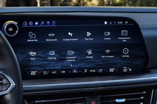 Chevrolet Suburban 2026 SUV Floating Touchscreen Infotainment System Chevrolet Suburban 2026 SUV Floating Touchscreen Infotainment System