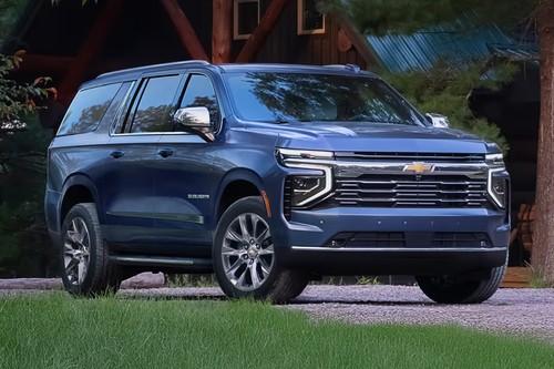 Chevrolet Suburban 2026 SUV front fender with wheel arch cladding Chevrolet Suburban 2026 SUV front fender with wheel arch cladding