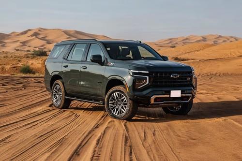 Chevrolet Tahoe 2026 SUV front fender with wheel arch cladding Chevrolet Tahoe 2026 SUV front fender with wheel arch cladding