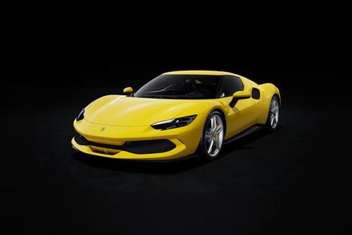 Ferrari 296 GTB 2026 Gailo Modena Ds Coupe front right side angle view Ferrari 296 GTB 2026 Gailo Modena Ds Coupe front right side angle view