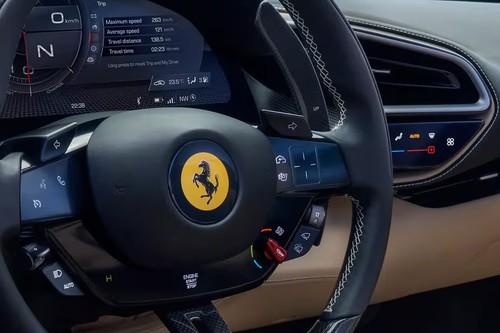 Ferrari 296 GTS Coupe Multifunction Steering Wheel Controls Ferrari 296 GTS Coupe Multifunction Steering Wheel Controls