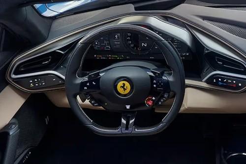 Ferrari 296 GTS Coupe Steering Wheel Horn Pad with brand emblem Ferrari 296 GTS Coupe Steering Wheel Horn Pad with brand emblem