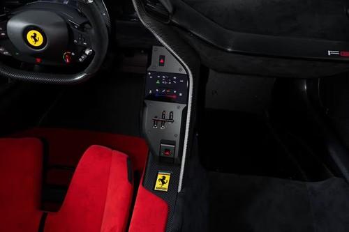 Ferrari F 80 Coupe interior centre console storage compartment Ferrari F 80 Coupe interior centre console storage compartment