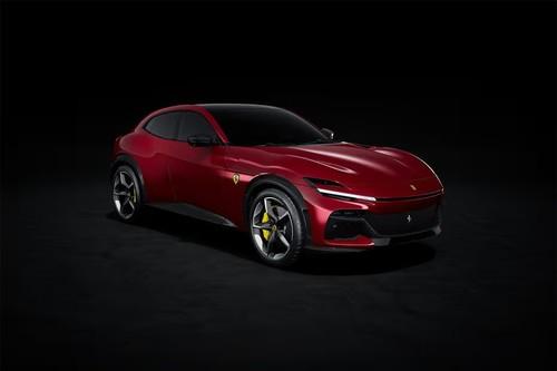 Ferrari Purosangue 2026 SUV front right side angle view Ferrari Purosangue 2026 SUV front right side angle view
