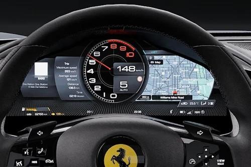 Ferrari Roma 2026 Coupe Illuminated Driver Instrument cluster Ferrari Roma 2026 Coupe Illuminated Driver Instrument cluster