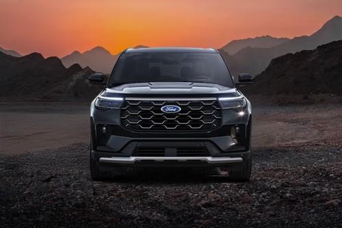 Ford Bronco Raptor 2026 SUV Front View with LED Headlights Ford Bronco Raptor 2026 SUV Front View with LED Headlights