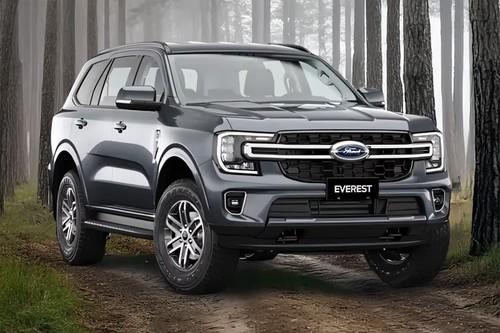 Ford Everest 2025 Meteor Grey SUV Front Fender with Wheel Arch Cladding Ford Everest 2025 Meteor Grey SUV Front Fender with Wheel Arch Cladding