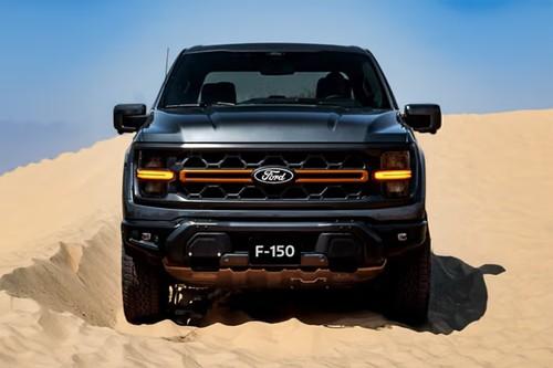 Ford F-150 Tremor 2025 Pickup Truck Front View With LED Headlights Ford F-150 Tremor 2025 Pickup Truck Front View With LED Headlights