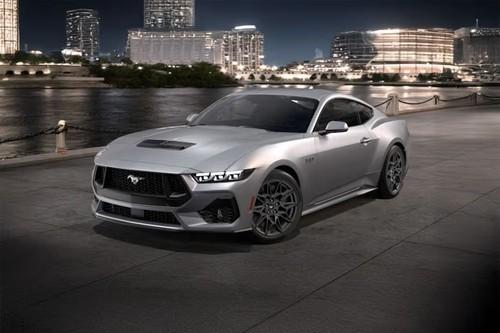 Ford Mustang 2026 Coupe Front View with LED Headlights Ford Mustang 2026 Coupe Front View with LED Headlights