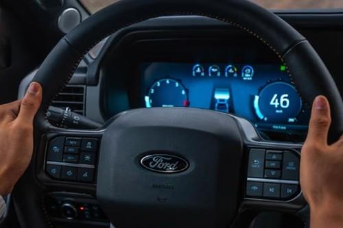 Ford F-150 Raptor R 2025 Pickup Truck Multifunction Steering Wheel Controls Ford F-150 Raptor R 2025 Pickup Truck Multifunction Steering Wheel Controls