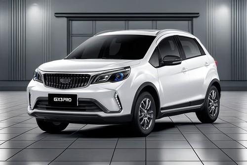 Geely GX3 Pro 2026 SUV Front Left Side View Geely GX3 Pro 2026 SUV Front Left Side View