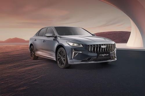 Geely Preface 2025 Sedan Front Left View Highlighting Front Bumper Geely Preface 2025 Sedan Front Left View Highlighting Front Bumper