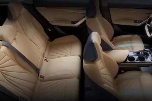 Geely Starray 2025 SUV Top View of Front Seats and Center Console Geely Starray 2025 SUV Top View of Front Seats and Center Console