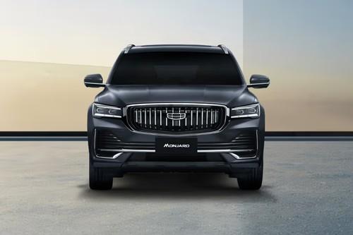 Geely The New Monjaro 2026 SUV Front View With LED Headlights Geely The New Monjaro 2026 SUV Front View With LED Headlights
