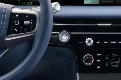 Genesis EV G 80 Sedan interior ignition/start-stop button Genesis EV G 80 Sedan interior ignition/start-stop button