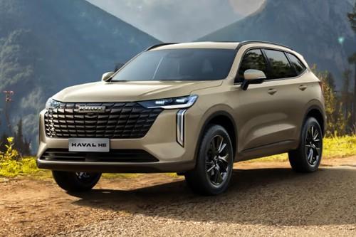 Haval H6 2026 SUV Front Left Side Angle View Haval H6 2026 SUV Front Left Side Angle View