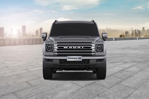 Haval H9 2026 Front View With Headlights Haval H9 2026 Front View With Headlights