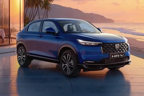 Honda HR-V 2026 SUV Front Left Angle Showcasing Grille and Headlights Honda HR-V 2026 SUV Front Left Angle Showcasing Grille and Headlights