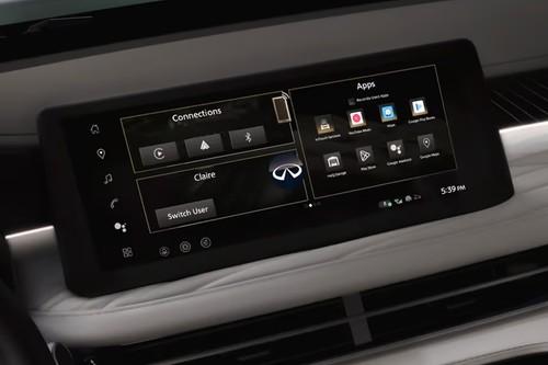 Infiniti QX60 2026 SUV Floating Touchscreen Infotainment System Infiniti QX60 2026 SUV Floating Touchscreen Infotainment System