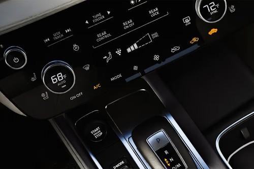 Infiniti QX60 2026 SUV interior dashboard climate control system AC controls Infiniti QX60 2026 SUV interior dashboard climate control system AC controls